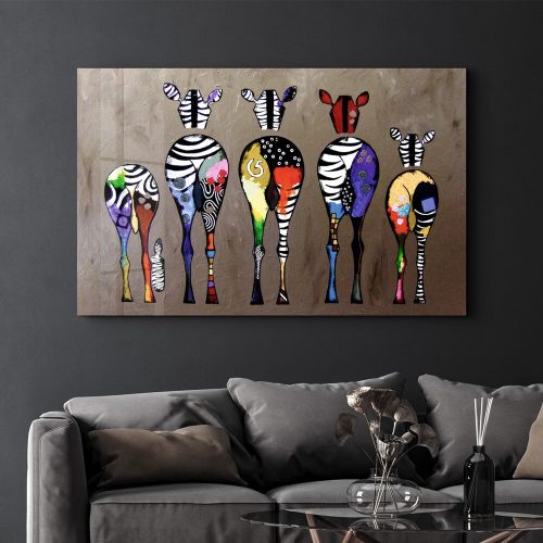 Elegáns edzett üvegfestmény, 70 x 110 cm, 100% edzett üveg (4 mm) | Lenyűgöző UV-nyomtatás | Tökéletes lakberendezési és modern terek számára