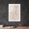 Elegáns edzett üvegfestmény, 30 x 45 cm | 100% edzett üveg (4 mm) | Fakulásálló hátoldali nyomtatás, tökéletes a lakberendezés és a művészet szerelmeseinek