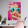Elegáns edzett üvegfestmény, 70 x 100 cm, 100% edzett üveg (4 mm) | Lenyűgöző falfestmény modern lakberendezéshez és irodai helyiségekhez