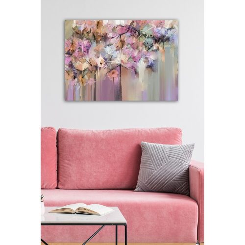 Lenyűgöző dekoratív vászonfestmény, 50 x 70 cm | 100% vászon, 100% fa keret (3 cm vastag) | Tökéletes a lakberendezés és a művészet szerelmeseinek