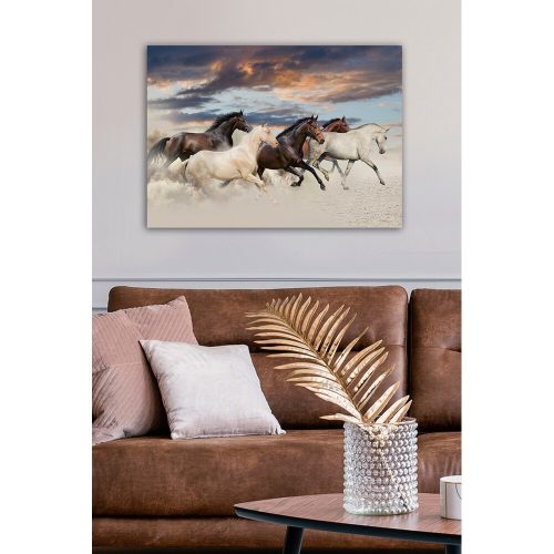 Lenyűgöző dekoratív vászonfestmény, 50 x 70 cm | 100% vászon, 100% fa keret (3 cm vastag) | Tökéletes a lakberendezés és a művészet szerelmeseinek