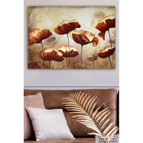 Lenyűgöző dekoratív vászonfestmény, 50 x 70 cm | 100% vászon, 100% fa keret (3 cm vastag) | Tökéletes a lakberendezés és a művészet szerelmeseinek
