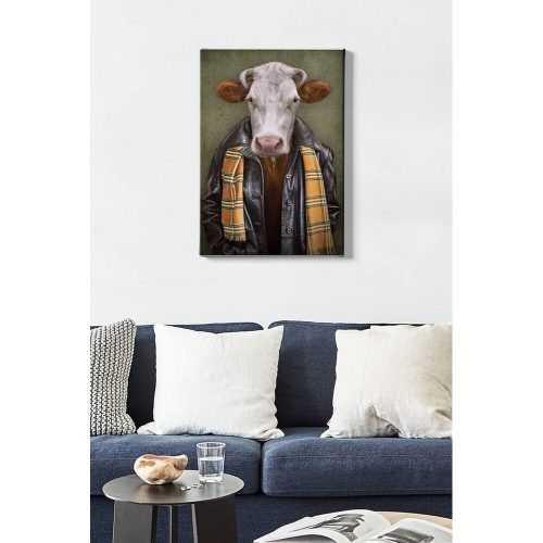 Lenyűgöző dekoratív vászonfestmény, 50 x 70 cm | 100% vászon, 100% fa keret (3 cm vastag) | Tökéletes a lakberendezés és a művészet szerelmeseinek