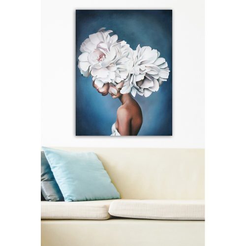 Lenyűgöző dekoratív vászonfestmény, 70 x 100 cm | 100% vászon, 100% fa keret (3 cm vastag) | Tökéletes a lakberendezés és a művészet szerelmeseinek, névtelen művészeknek