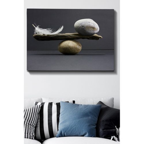 Lenyűgöző dekoratív vászonfestmény, 70 x 100 cm | 100% vászon, 100% fa keret (3 cm vastag) | Tökéletes a lakberendezés és a művészet szerelmeseinek