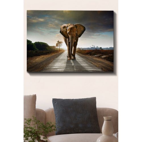 Lenyűgöző dekoratív vászonfestmény, 70 x 100 cm | 100% vászon, 100% fa keret (3 cm vastag) | Tökéletes a lakberendezés és a művészet szerelmeseinek