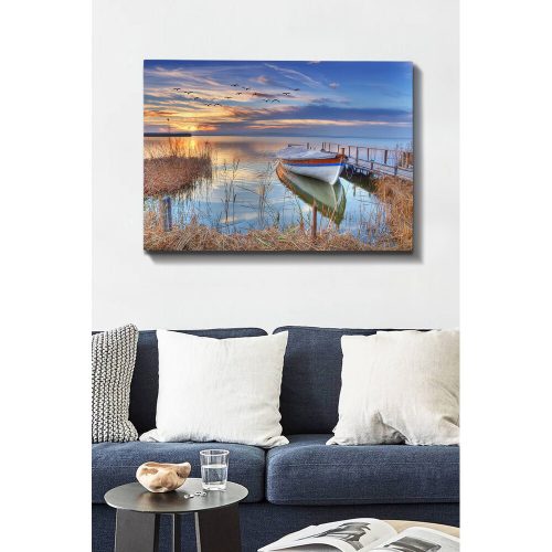Lenyűgöző dekoratív vászonfestmény, 70 x 100 cm | 100% vászon, 100% fa keret (3 cm vastag) | Tökéletes a lakberendezés és a művészet szerelmeseinek