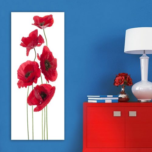 Lenyűgöző dekoratív vászonfestmény, 50 x 120 cm | 100% vászon, 100% fa keret (3 cm vastag) | Tökéletes a lakberendezés és a művészet szerelmeseinek