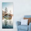 Lenyűgöző dekoratív vászonfestmény, 50 x 120 cm | 100% vászon, 100% fa keret (3 cm vastag) | Tökéletes a lakberendezés és a művészet szerelmeseinek