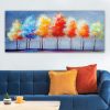 Lenyűgöző dekoratív vászonfestmény, 50 x 120 cm | 100% vászon, 100% fa keret (3 cm vastag) | Tökéletes a lakberendezés és a művészet szerelmeseinek