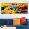 Lenyűgöző dekoratív vászonfestmény, 50 x 120 cm | 100% vászon, 100% fa keret (3 cm vastag) | Tökéletes a lakberendezés és a művészet szerelmeseinek