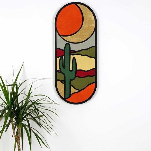 Elegáns dekoratív fa falkiegészítő, 53 x 22 x 2 cm | 100% melamin bevonatú forgácslap | Tökéletes modern lakberendezéshez és stílusos terekhez