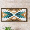 Elegáns dekoratív keretes MDF festmény, 120 x 60 cm | 100% UV nyomtatott, fenyőfa keret (3,5 cm) | Tökéletes lakberendezési és modern terek számára