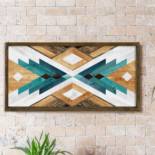 Elegáns dekoratív keretes MDF festmény, 120 x 60 cm | 100% UV nyomtatott, fenyőfa keret (3,5 cm) | Tökéletes lakberendezési és modern terek számára