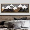 Elegáns dekoratív keretes MDF festmény, 35 x 120 cm | 100% UV nyomtatott, fenyőfa keret (3,5 cm) | Tökéletes lakberendezési és modern terek számára