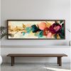 Elegáns dekoratív keretes MDF festmény, 40 x 120 x 3,5 cm | 100% MDF és fenyőfa keret | UV-nyomtatott művészet a modern lakberendezéshez
