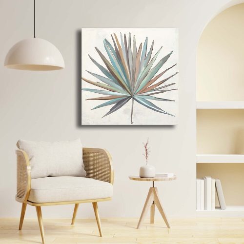 Lenyűgöző dekoratív vászonfestmény, 69 x 69 cm | 100% vászon (2,8 mm) és 100% fenyőfa keret | Tökéletes a lakberendezés és a művészet szerelmeseinek