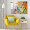 Elegáns edzett üvegfestmény, 70 x 100 cm, 100% edzett üveg (4 mm) | Lenyűgöző falfestmény modern lakberendezéshez és irodai helyiségekhez