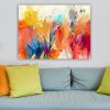 Lenyűgöző dekoratív vászonfestmény, 70 x 100 cm | 100% vászon, 100% fa keret (3 cm vastag) | Tökéletes a lakberendezés és a művészet szerelmeseinek