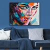 Lenyűgöző dekoratív vászonfestmény, 70 x 100 cm | 100% vászon, 100% fa keret (3 cm vastag) | Tökéletes a lakberendezés és a művészet szerelmeseinek