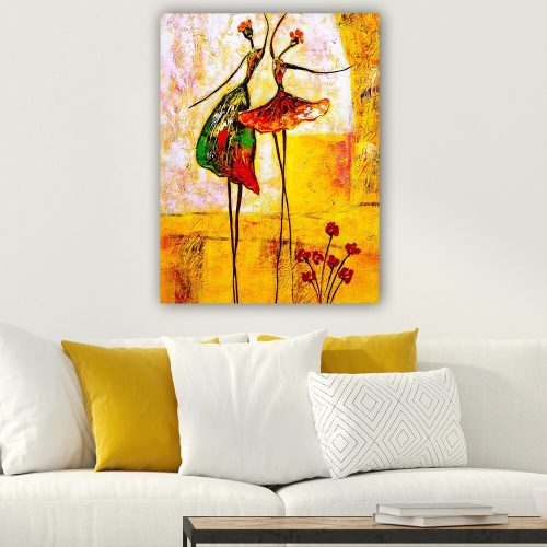 Lenyűgöző dekoratív vászonfestmény, 70 x 100 cm | 100% vászon, 100% fa keret (3 cm vastag) | Tökéletes a lakberendezés és a művészet szerelmeseinek