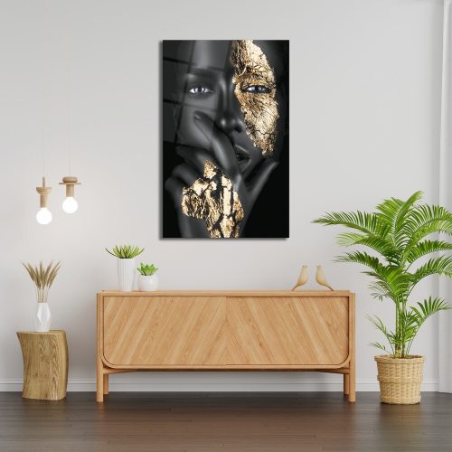 Elegáns edzett üvegfestmény, 70 x 110 cm, 100% edzett üveg (4 mm vastag) | Lenyűgöző falfestmény modern lakberendezéshez és lakóterekhez