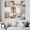 12 db dekoratív MDF festmény készlet, egyenként 20 x 15 cm | 100% MDF, 3 mm vastag | Tökéletes otthoni dekorációhoz, művészeti bemutatókhoz és kreatív terekhez