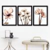Elegáns dekoratív keretes festőkészlet (3 db), 35 x 45 cm | 100% MDF, 2 cm Vastag | Stílusos falfestmény otthoni és irodai dekorációhoz