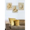 Elegáns dekoratív MDF festmények (3 db), egyenként 30 x 40 cm | 100% MDF, 3 mm vastag | Tökéletes lakberendezéshez, nappaliba és irodahelyiségbe