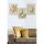 Elegáns dekoratív MDF festmények (3 db), egyenként 30 x 40 cm | 100% MDF, 3 mm vastag | Tökéletes lakberendezéshez, nappaliba és irodahelyiségbe