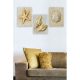 Elegáns dekoratív MDF festmények (3 db), egyenként 30 x 40 cm | 100% MDF, 3 mm vastag | Tökéletes lakberendezéshez, nappaliba és irodahelyiségbe