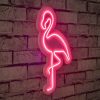 Rugalmas rózsaszín LED neoncsíkos lámpák, 375 cm, IP67 vízálló, DC 12V, beépített fali akasztórendszer, tökéletes otthoni dekorációhoz és bulikhoz