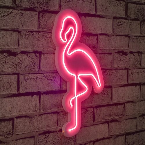 Rugalmas rózsaszín LED neoncsíkos lámpák, 375 cm, IP67 vízálló, DC 12V, beépített fali akasztórendszer, tökéletes otthoni dekorációhoz és bulikhoz