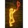 Rugalmas neon LED világítócsíkok, vízálló IP67, 375 cm, sárga és piros | 12V DC, PVC habsablon, C típusú csatlakozó | Tökéletes lakberendezéshez és rendezvényekhez