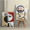 Elegáns dekoratív vászonfestmények (2 db), 50 x 70 cm, 100% vászon és fakeret | Tökéletes lakberendezéshez és modern esztétikához