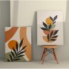 Elegáns dekoratív vászonfestmények (2 db), 50 x 70 cm, 100% vászon és fakeret | Tökéletes lakberendezéshez és modern esztétikához