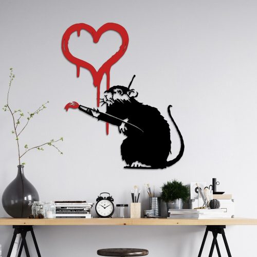 Elegáns fehér dekoratív fém faltartozék, 60 x 70 cm | 100% fém, 1,5 mm vastagság | Könnyen rögzíthető falra, tökéletes otthoni dekorációhoz