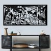 Stílusos fekete dekoratív fém fali kiegészítő, 85 x 40 cm | 100% fém, 1,5 mm vastagság | Tökéletes modern lakberendezéshez és egyedi falfestményekhez