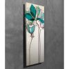 Elegáns dekoratív vászonfestmény, 30 x 80 cm | 100% vászon, 100% fa keret (3 cm vastag) | Tökéletes a lakberendezés és a művészet szerelmeseinek