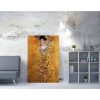 Elegáns Gustav Klimt dekoratív vászonfestmény, 50 x 70 cm | 50% poliészter és 50% pamut, 100% fa keret (2 x 3 cm) | Lenyűgöző művészet lakberendezéshez
