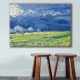 Vincent van Gogh dekoratív vászonfestmény, 70 x 100 cm, 100% vászon, 100% fa keret (2,8 cm vastag) | Tökéletes a lakberendezés és a művészet szerelmeseinek