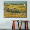 Vincent van Gogh dekoratív vászonfestmény, 70 x 100 cm, 100% vászon, 100% fa keret (2,8 cm vastag) | Tökéletes a lakberendezés és a művészet szerelmeseinek