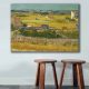 Vincent van Gogh dekoratív vászonfestmény, 70 x 100 cm, 100% vászon, 100% fa keret (2,8 cm vastag) | Tökéletes a lakberendezés és a művészet szerelmeseinek