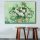 Vincent van Gogh dekoratív vászonfestmény, 70 x 100 cm, 100% vászon, 100% fa keret (2,8 cm vastag) | Tökéletes a lakberendezés és a művészet szerelmeseinek