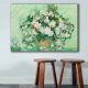 Vincent van Gogh dekoratív vászonfestmény, 70 x 100 cm, 100% vászon, 100% fa keret (2,8 cm vastag) | Tökéletes a lakberendezés és a művészet szerelmeseinek