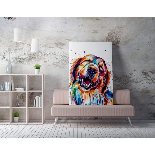 Lenyűgöző dekoratív vászonfestmény, 50 x 70 cm, 50% pamut/50% poliészter, digitális nyomtatás vászonra, 2 x 3 cm-es fakerettel keretezve, elegáns művészet otthoni dekorációhoz