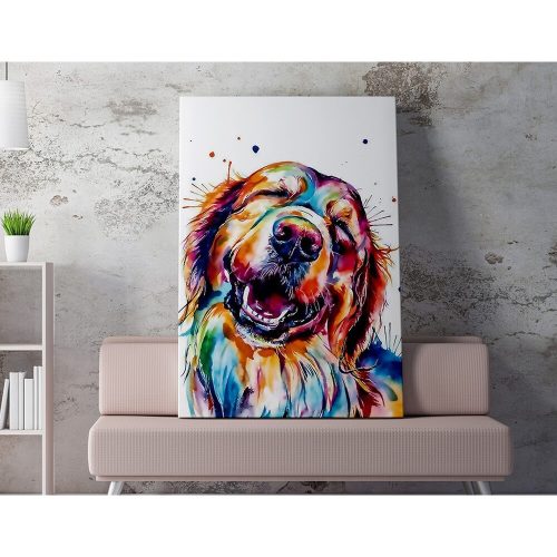 Lenyűgöző dekoratív vászonfestmény, 70 x 100 cm, 50% pamut/50% poliészter, digitális nyomtatás vászonra, 2 x 3 cm-es fakerettel keretezve | Tökéletes otthoni dekorációhoz
