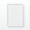 Elegáns A3-as keret (29,7 x 42 cm), fehér, 100% MDF és műanyag, 2 cm vastag | Falra szerelhető kialakítás otthoni vagy irodai dekorációhoz | Stílusos és funkcionális