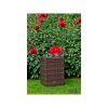Bello kisasztal 40*40*60 cm-es rattan barna színű