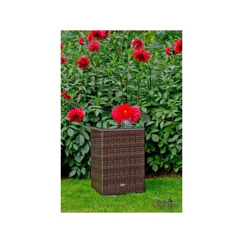 Bello kisasztal 40*40*60 cm-es rattan barna színű
